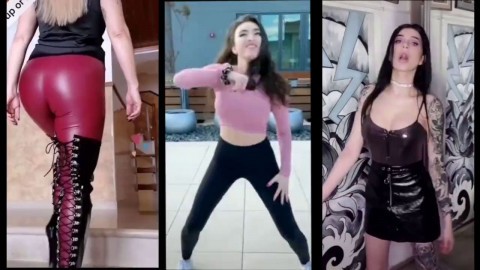 JXHXN - Tik Tok NUDE CHALLENGE TEENS DANCE COMPILATION (Tiktok Sexy Girl Big Boobs, Big Tits Naked)