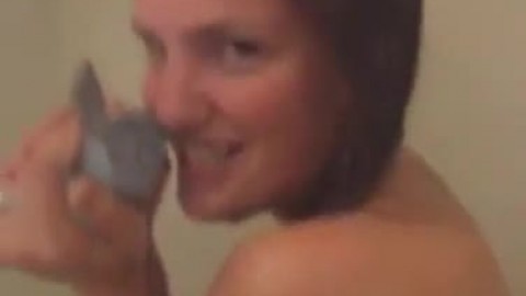 stepbrother shooting a naked stepsisters shower video