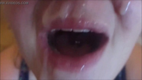 Sadee Gives Hot Girl A Huge Think Facial Shooting Cum All Over Her Face & Mouth Slow Mo Cumshot