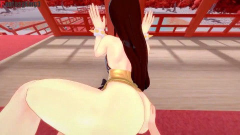 Chun-li boobjob and fucked POV | Street fighter | Short hentai