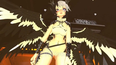 POV Warming Up In Cabin Fuck Angel Lap Dance VRChat ERP