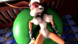 Lola Bunny Masturbates Big Tits