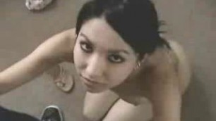 A girl with a beautiful body takes a dildo and a dick amature porn