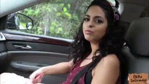 Big Tits Vienna Black trades her pussy for a free ride