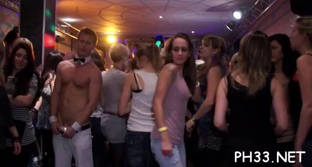 Fiery Wild cheeks in club drilled and sucked strip dancers ramrod