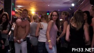 Fiery Wild cheeks in club drilled and sucked strip dancers ramrod