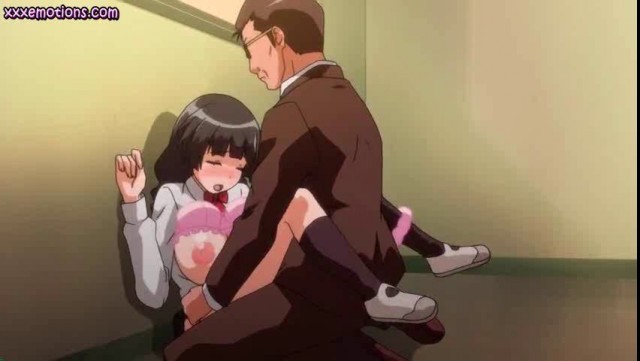 Busty anime chick getting screwed