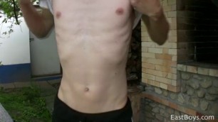 OUTDOOR WEBCAM HORNY VILLAGE BOY