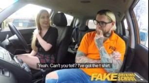 Fake Instructors Hot Car Fuck With Busty Blonde Georgie Lyall
