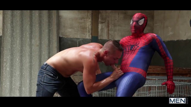 spiderman gay porno video