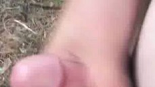 JERKING OFF NEXT TO A PARK ALMOST GETTING CAUGHT
