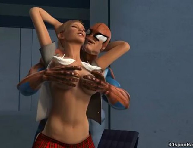 Spider Man 3D Porn