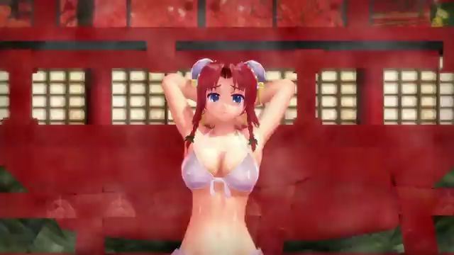 【MMD】紅美鈴のオナカうねんうねんダンス