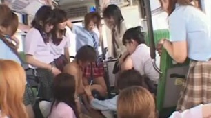 Schoolgirl Bus censored