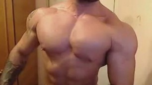 Muscular Guy Shows His Body