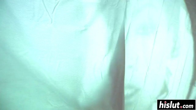 Asa masturbates with a high heel