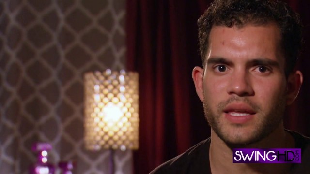 Couple get prepared with a shower fuck before getting into the big orgy at the red room