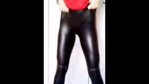 Plastic Ps Spandex Wetlook Bitch_720p