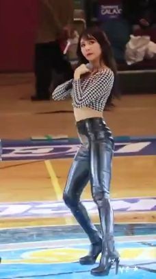 228px x 406px - Sexy Korean girl dancing in shiny leather trousers, uploaded by nese02