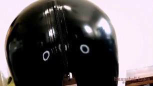 Latex Leggings rear view close up