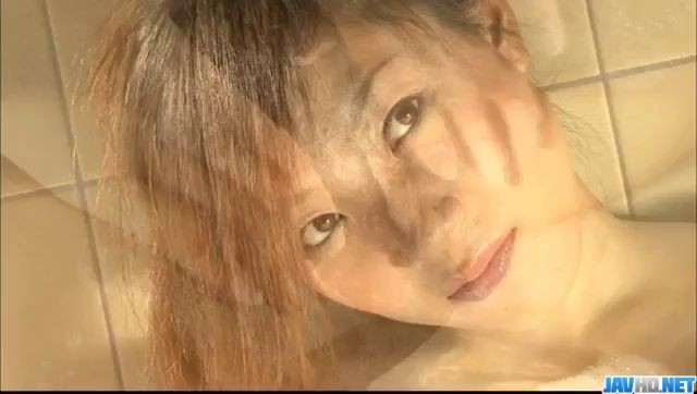 Kaede Ichijou busty doll gets naughty in the shower - More at javhd net