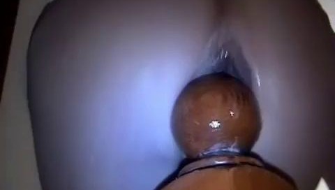 Ass fucking the newel post nob
