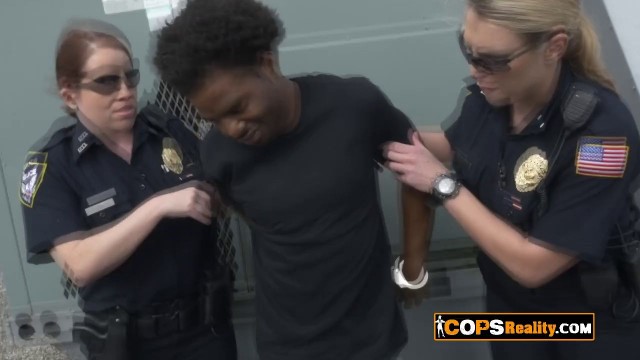 Slutty MILFs with big boobs are craving for hardcore sex with this black criminal.