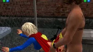 Hot Supergirl prt3 Naughty Machinima
