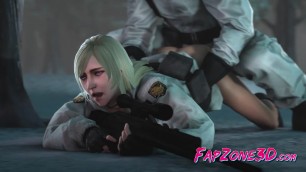 Naked Game Babes from Metal Gear - Compilation