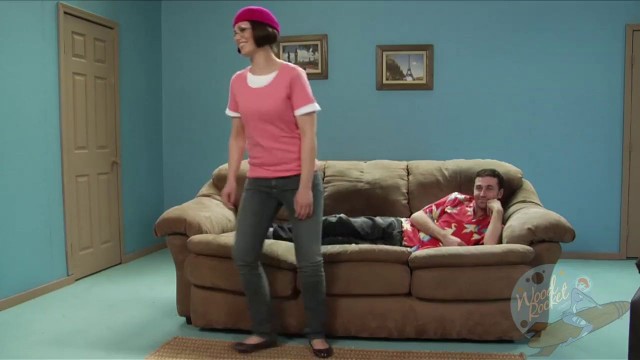 On the Porn Set of Family Guy Porn Parody Part 1