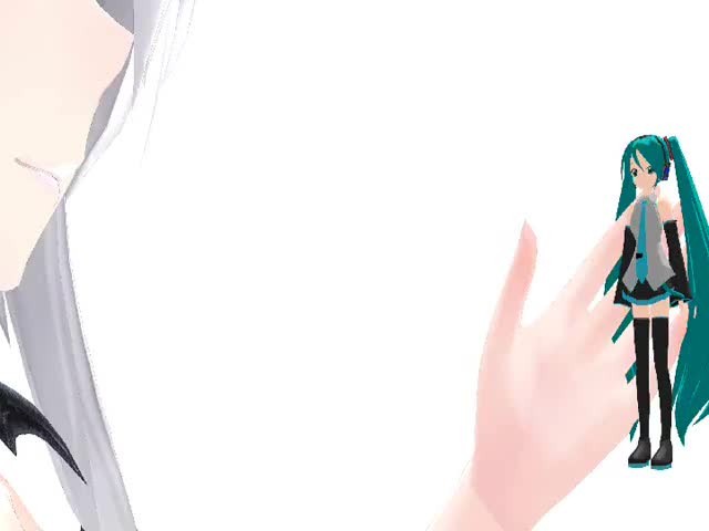 Giantess Vore - Kidnapped by Succubus Haku [MMD] (oral Vore,anal Vore), uploaded by urisourito