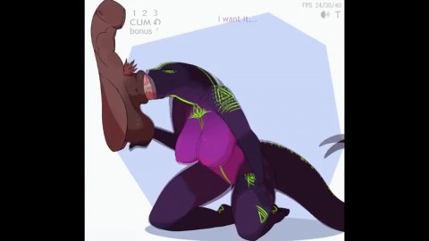 Horse Porn Captions - SNAKE AND HORSE FUN (Straight Furry Yiff) {FLASH GAME}, uploaded by  timatofing