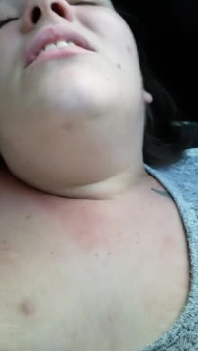 BBW Creampie in the Backseat