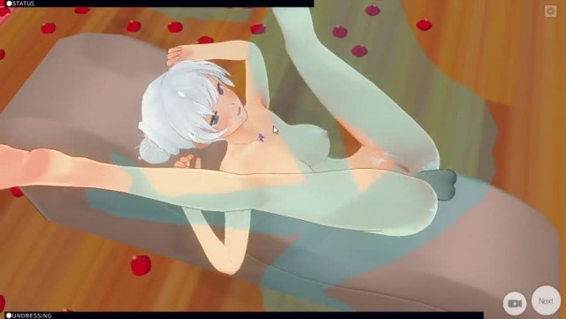 [CM3D2] - RWBY Hentai, Enoying Weiss Schnee's Body