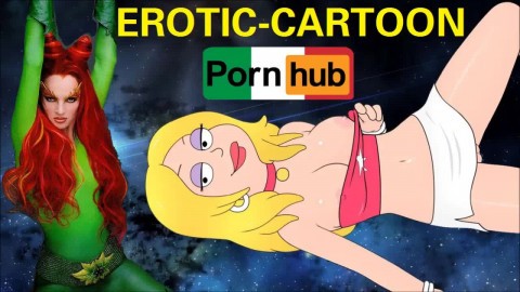 EROTIC-CARTOON PORNHUB Channel Teaser - Hot Female Toons Performing Oral Sex - Anime Giving Head