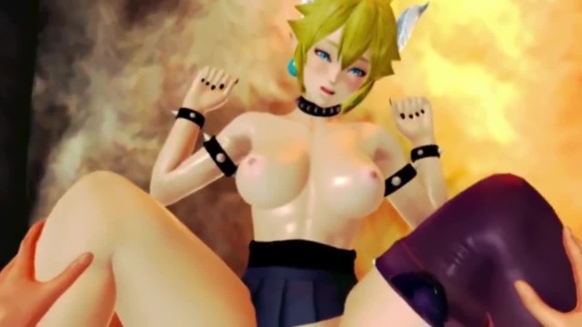 HENTAI SUPER CROWN BOWSETTE SFM + 2D PMV, VOL. II