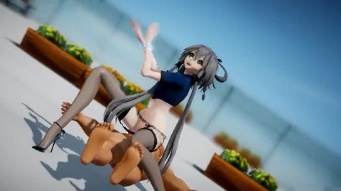 Brunette Beauty Dancing on the Dick - 3d Cartoon Porn Sex Game (hentai)