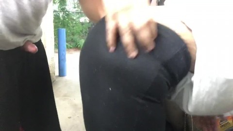 Almost Caught Fucking a Random Guy at a Car Wash