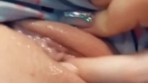 Pink Wet Pussy Cums Thinking about You!