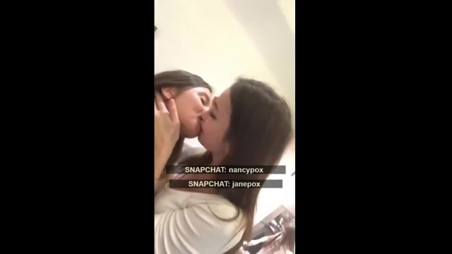 Snapchat porn lesbian