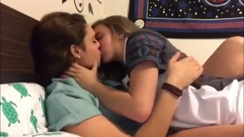 Naughty Lesbians Kissing