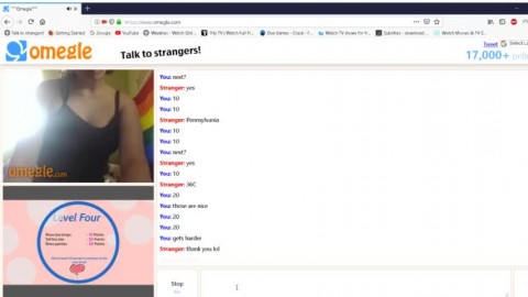 Maxine Plays Omegle Game