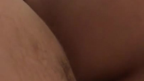 Wife DP and Creampie Fresh Shaved Pussy.