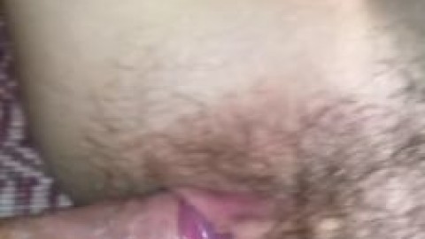 Couple Fucking with Hairy Pussy