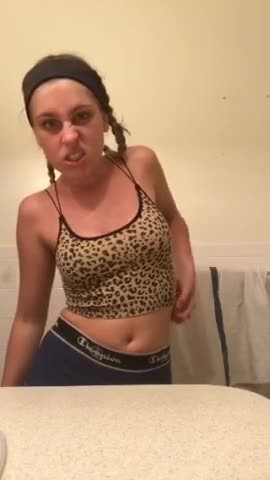 Teen Girl Flashing Tits on Periscope, uploaded by atands