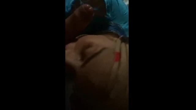 Muslim Hijabi taking Care of an Uncut Cock