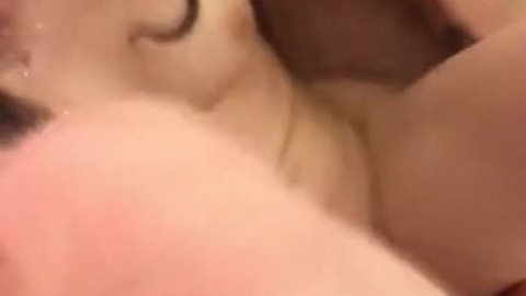 Hotel Bathtub Fuck with a Small Super Tight Pussy 18 Year old