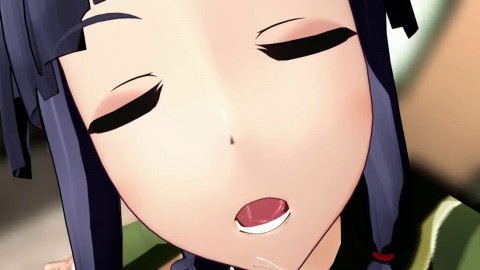 [MMD] Kitakami's Femdom Handjob