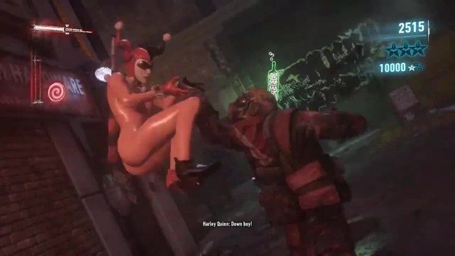 Arkham 3d Porn - Batman Arkham Knight Harley Quinn Nude Mod, uploaded by anenofe