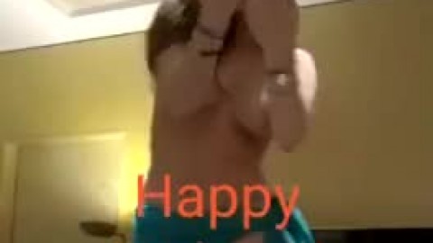 Indian Paki Bhabhi with Tight Perky Boobs Nude Dancing for Devar- DesiGuyy